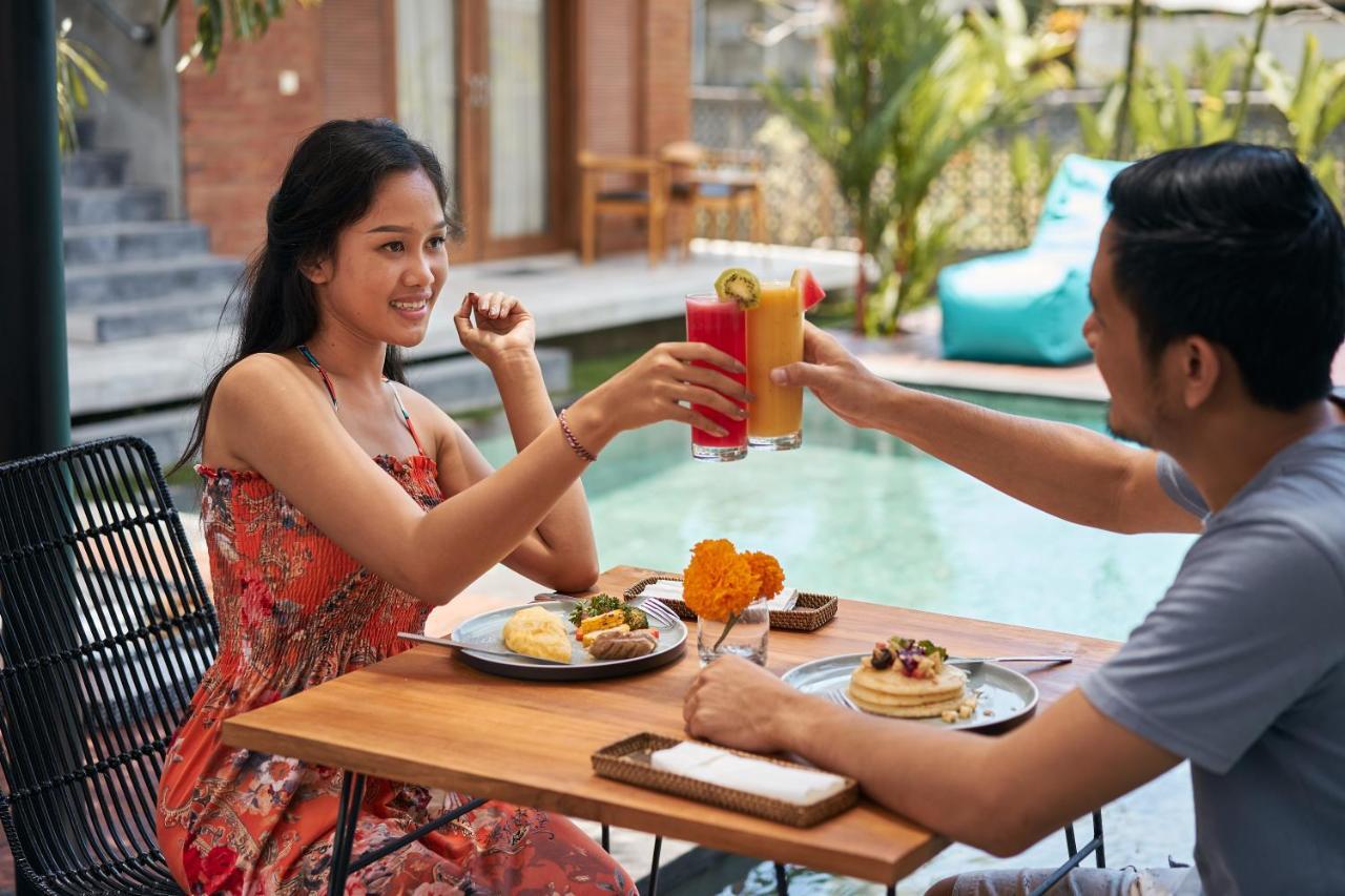 Kubu Tropis Hotell Ubud Exteriör bild