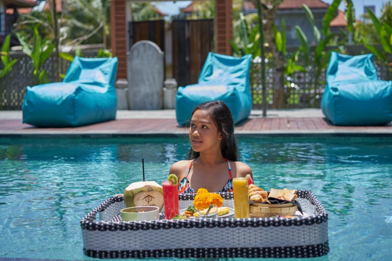 Kubu Tropis Hotell Ubud Exteriör bild